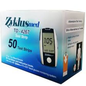 نوار تست قند خون زیکلاس مد50 عددی انقضا 3/2026