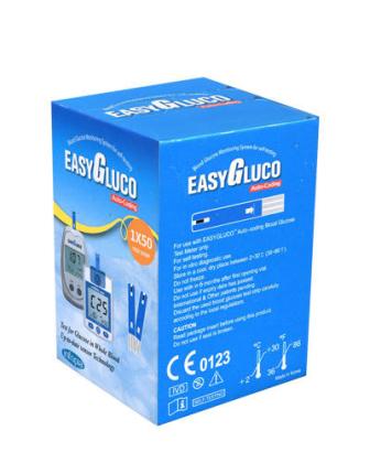 نوار تست قند خون ایزی گلوکو کره ای 50 عددی انقضا 10/2026